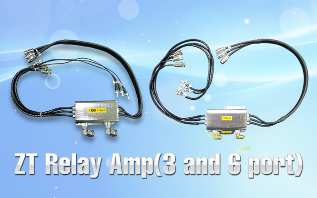 Wafer stage relay amp(3 and 6 port)